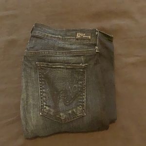 Citizens of Humanity size 31 Ava stretch low waist straight leg jeans